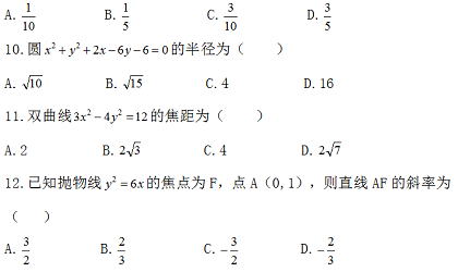 成考数学